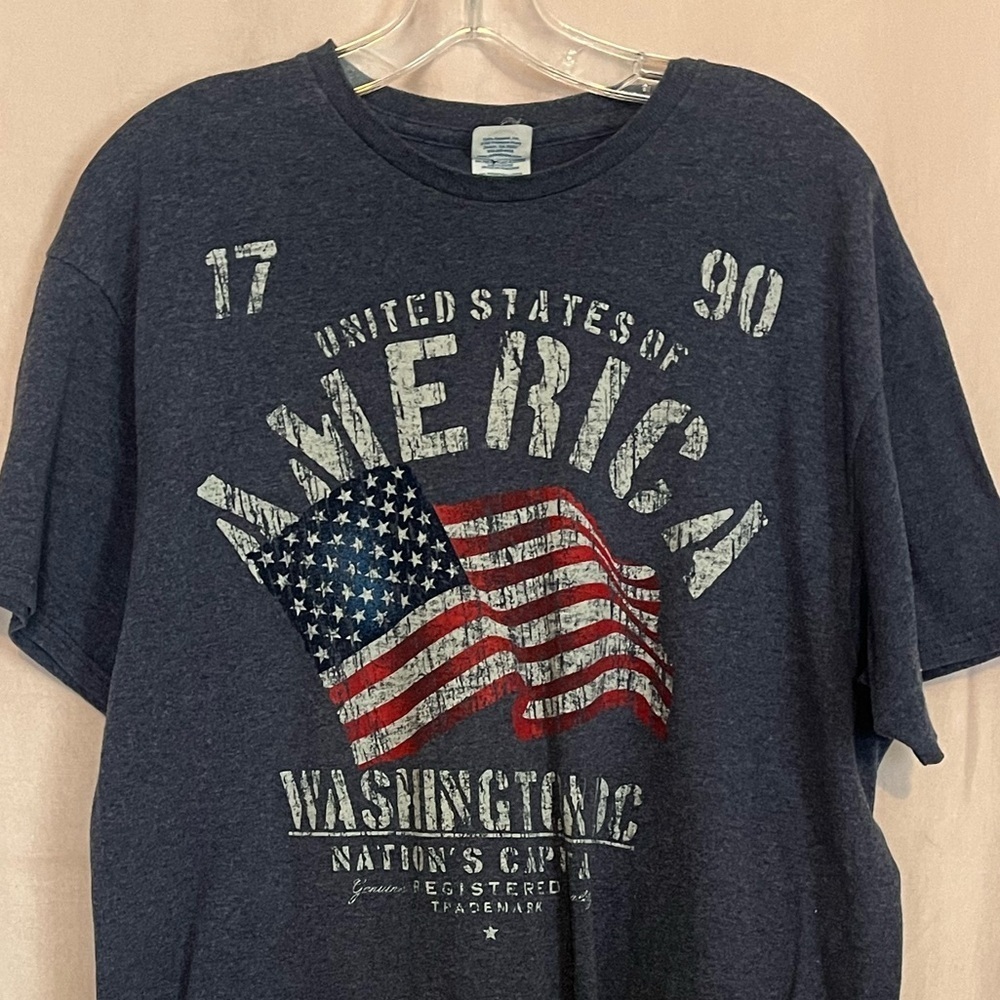 Men’s American flag T-shirt Men’s Large #delta #deltaproweight #americanflag